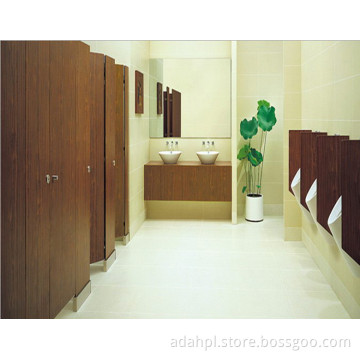 hpl texture ceiling to floor toilet cubicles system
